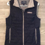 Lauren James  preppy navy‎ blue vest medium Photo 0