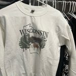 Gildan  White Graphic Wisconsin Tee Photo 0