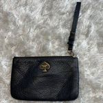 Kate Spade Black Wristlet Spade Metal Tag Logo Wallet Photo 0