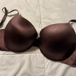 Adrienne Vittadini  Studio Lined Underwire Push Up Bra Women’s 38C Burgundy Photo 0
