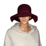 Old Navy Floppy Wide Brim Wool Hat Photo 5