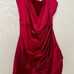 Windsor Satin Mini Dress Photo 4