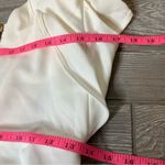 Selfie Leslie NWT  Cupid's Bow V-Neckline Ruffle Shoulder Bodycon Dress White XL Photo 2