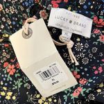 Lucky Brand NWT Romantic Flower Shoulder Knee Length Dress, XL Photo 5
