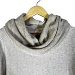 J. Crew Cowl Neck Sweatshirt Womens S Cream Cotton Wool Cozy Minimalist Neutral Photo 2