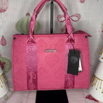 Ed Hardy Pink  Pink Handbag Photo 0