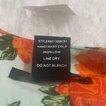 BCNU semi cropped light blue orange floral jacket blazer NWT size Medium Photo 9