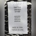 Saltwater Luxe Saltwater‎ Lux Grey and White Striped Sweater Size 1X NWT Photo 3