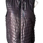 Vineyard Vines Performance Puffy Full Zip Charcoal Vest, Sz S Photo 0