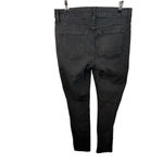 Old Navy  SUPER SKINNY MID RISE Sz 8 Black Jack Women’s Jeans Stretch PreOwned Photo 1