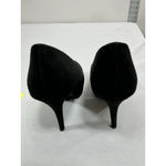 Womans CM Slipon Platform Pumps 9 M Black Stiletto Round Toe Photo 4