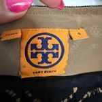 Tory Burch  Long Sleeve Lace Top Black Boatneck Blouse Size 4 Photo 2
