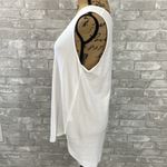 Soft Surroundings  White Pima Cotton Ribbed Tank Top Photo 1