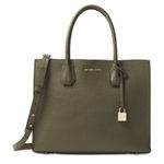 Michael Kors Mercer Green Large Convertible Tote Photo 0