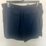 Lauren Ralph Lauren Elastic Waist Shorts Capri Navy Blue 16 Photo 5