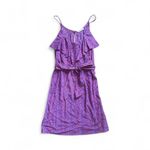 Rebecca Taylor Silk Ruffled Dress Medium Photo 1