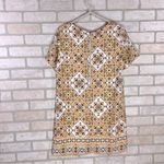 Lulus Lulu’s Dandy Lion Yellow Print Short Sleeve Shift Dress Size S Photo 8