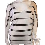Nordstrom Rack Tee Striped Long Dolman Sleeve Top Photo 0