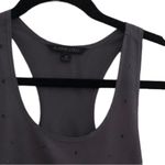Blaque Label  GOTH REVOLVE SLATE TANK WITH BLACK DOT DETAIL PULLOVER TOP Photo 4