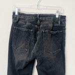 frame denim [Frame] Le One Skinny Two Tone Stretch Teller Mid Rise Jeans Ankle Length Sz 30 Photo 5