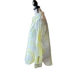 Pilcro  Women’s Butter Yellow Button Down Blouse Size S Lightweight Crinkle Shirt Photo 3