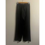 Alice + Olivia  Satin Pull-on Pleated Elegant Wide Leg Pant Pockets Women's 0 Photo 1