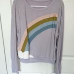 Wildfox  🌈 Muse Rainbow Graphic Jumper Sweatshirt MEDIUM Photo 1