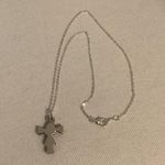 Lovely Vintage Cross Pendant & 8KGP signed chain Multiple Photo 4