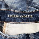 American Eagle  Tomgirl Shortie jean shorts size 2 Photo 4