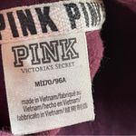PINK - Victoria's Secret PINK VS | Purple Cowl Neck Oversized Sweatshirt Sz M Photo 4