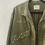 Dry Goods Pearl Embellished Army Jacket Photo 3