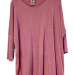 Philosophy Pink Three Quarters Blouse Large Photo 0