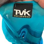 Tavik Swimwear One Shoulder‎ Dress Coverup Blue Size M Photo 4