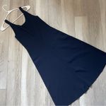 Babaton  Midi Dress office stretchy womens Navy Blue (large) contemporary classic Photo 0