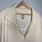 American Eagle  Outfitters Seriously Soft Cream Pullover with Pockets (Large) NWT Photo 3