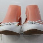 Stuart Weitzman  ladies white loafers Photo 0