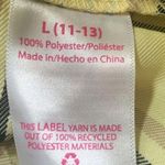 No Boundaries  Yellow Black Plaid Pleated Tennis Prep Mini Skirt NWT Large Photo 6