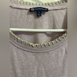 Democracy  plus size Women's Lavender ruffle short sleeve 1X Top Photo 2