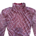 Cinq à Sept Marlene Long Sleeve Mini Dress in Purple, Size US 0 Photo 4