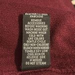 By & By Long Sleeve Knit Ribbed Mini Sweater Dress Burgundy NWT Medium #1117G3J Red Photo 10