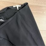 Maje  Black Straight Wide Leg Bootcut Acetate Professional Dress Pants Size 40/L Photo 5