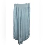 Splendid Iris ocean blue linen pants Size M Photo 1