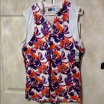 PGA Tour  White and Purple Sleeveless Top Photo 12