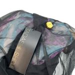 Tadashi Shoji Ruched Bodycon Mesh Floral Underlay Dress Black Size US 8 Photo 14