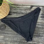 Lulus Lulu’s Black Half Cover High Waist Bikini Swim Suit Bottoms NEW L Photo 2