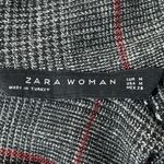 ZARA Ruffled Hem Gray Tunic Top Mini Dress Size M Photo 13