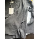 Everlane $118 New  The Slouchy V-Neck in Cotton - Heathered Charcoal - Small Photo 8