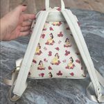 Lounge Fly  Beauty And The Beast Belle Floral Backpack Cream Photo 3