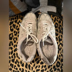 Coach  Signature Sneakers - Silver and Beige Photo 3