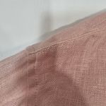 Vitamin A Playa Linen Boyfriend Shirt in Desert EcoLinen Photo 6